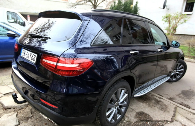 Mercedes-Benz GLC cena 154900 przebieg: 84000, rok produkcji 2018 z Wrocław małe 121